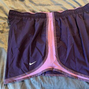 Nike Tempo Dri-Fit Shorts 2X Plus Size Purple